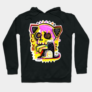 Skull dog Hoodie